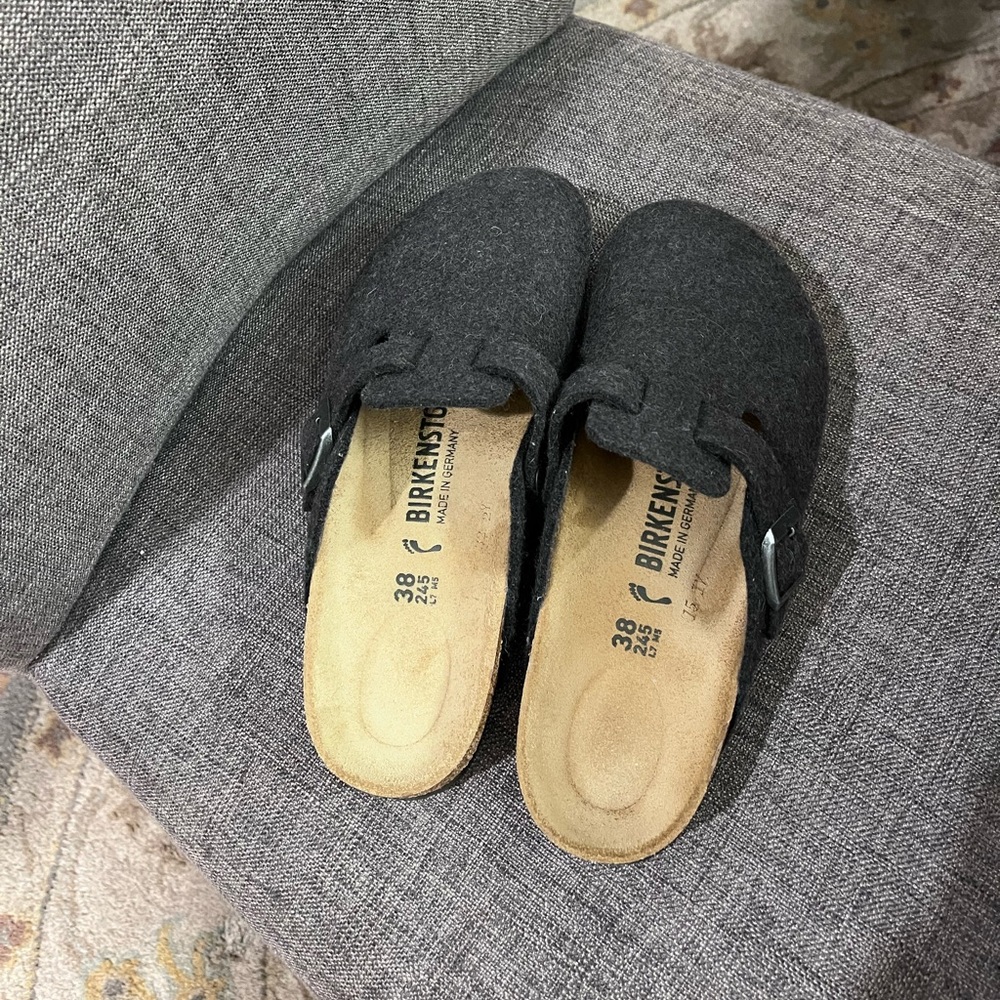 Birkenstock Boston Wool Felt Shoes